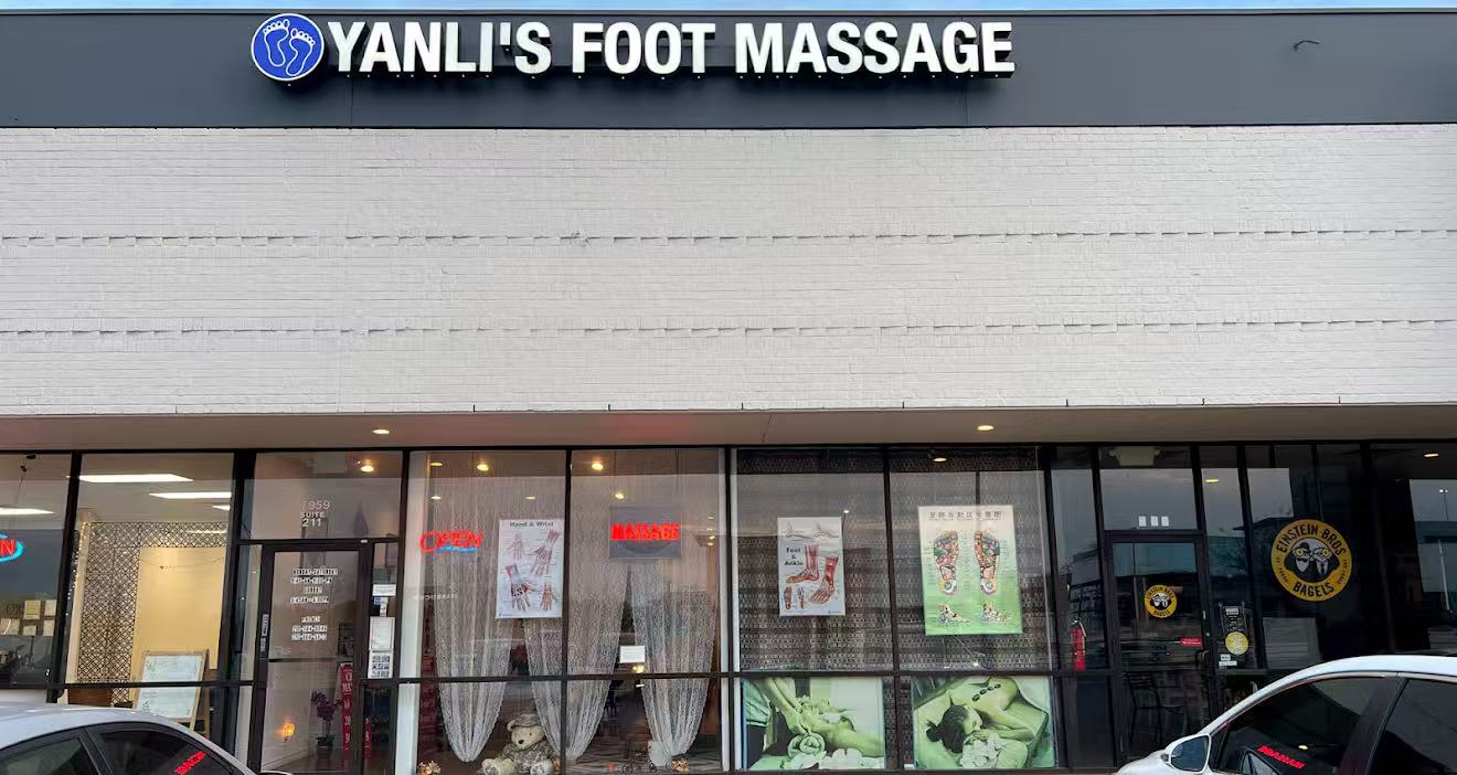 Yanli Foot Massage front lobby and entrance